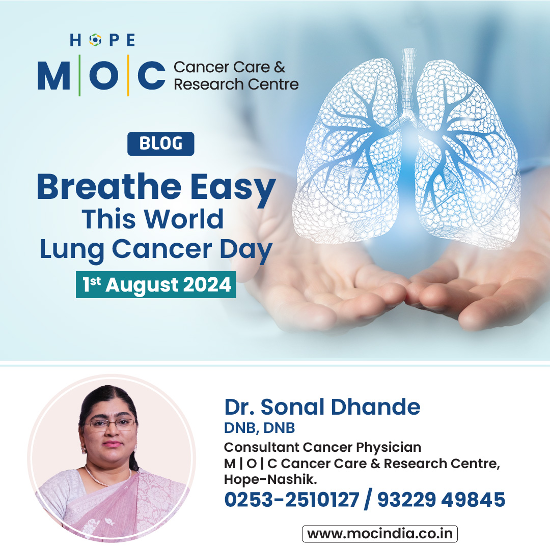 Breathe Easy This World Lung Cancer Day- 1st August 2024